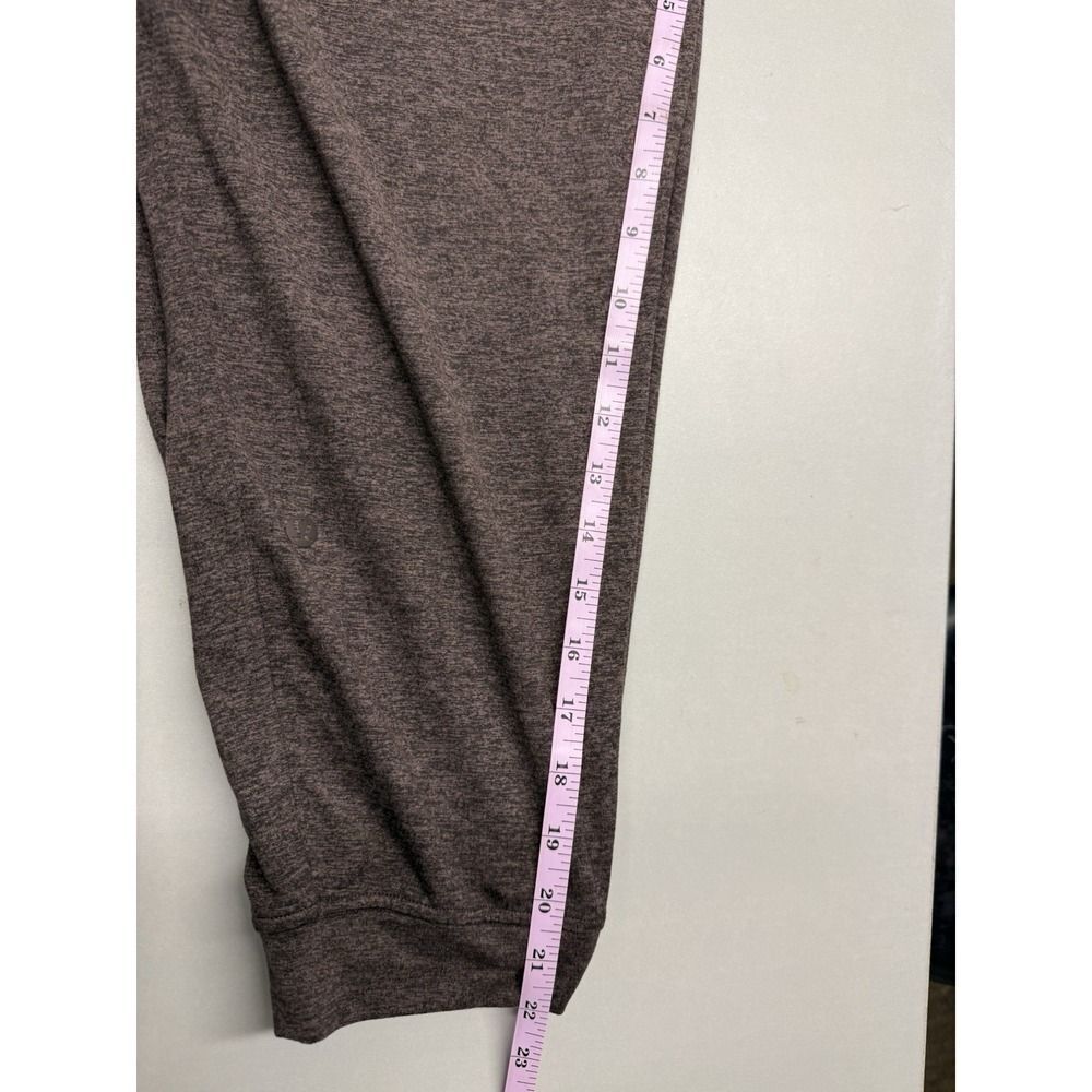 Lululemon Heathered Brown Performance Joggers Drawstring Waist Sz 6 - Picture 5 of 10